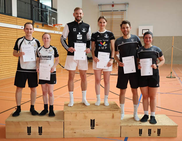 Kathrin und Christopher Zentarra gewinnen Mixedrangliste