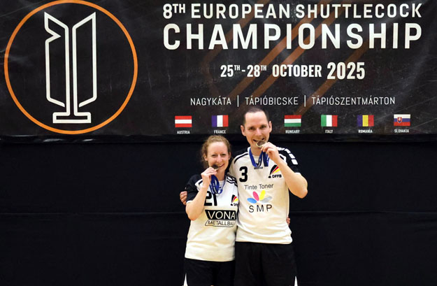 Sarah Rüsseler wir Europameisterin Im Mixed